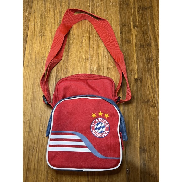 adidas Other - adidas FC Bayern Munich Festival Crossbody Messenger Small Shoulder Bag Red